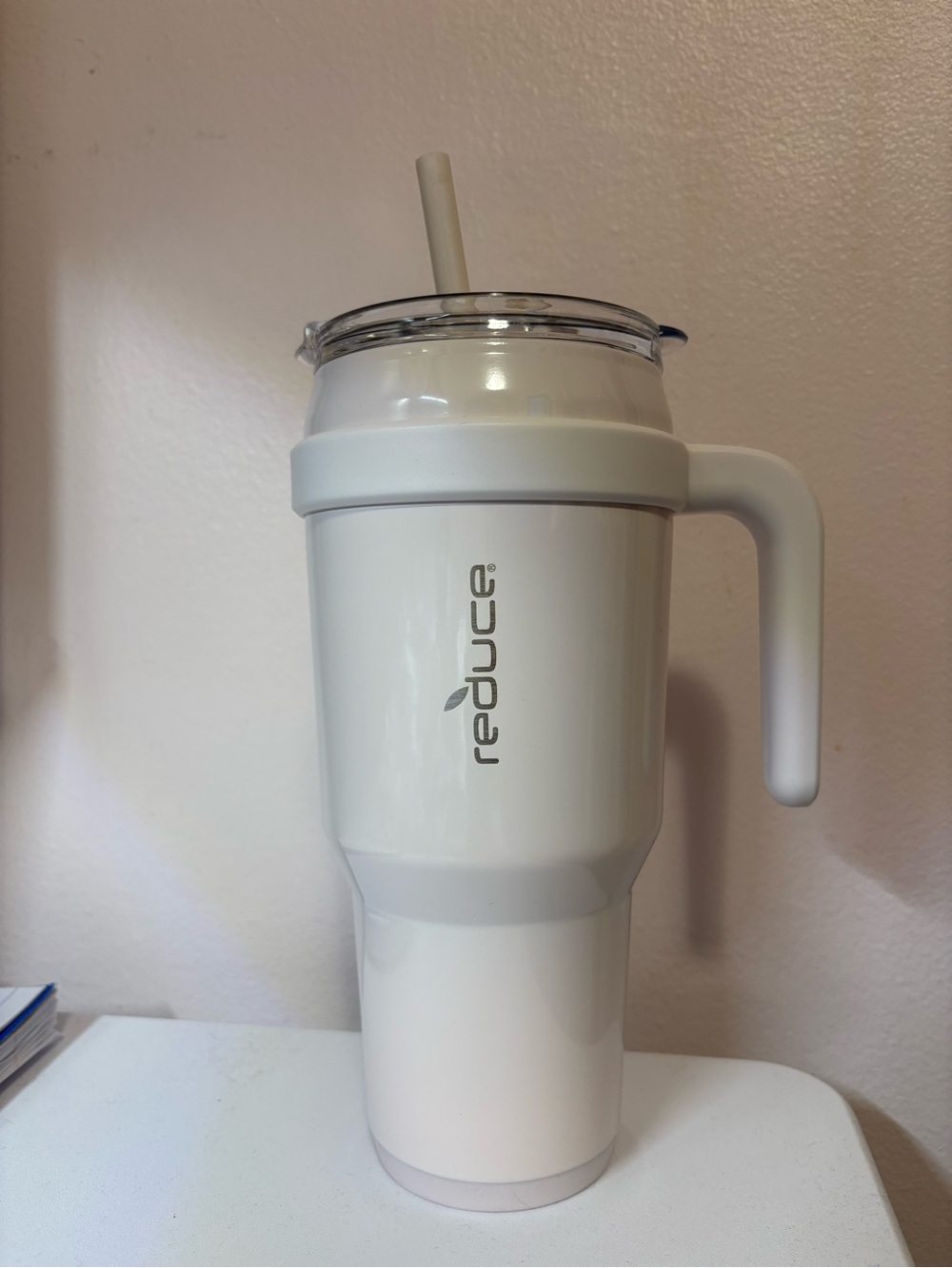 REDUCE Cold1 40 oz Tumbler with Handle -Gloss cotton